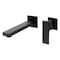 Alfi Brand Black Matte Single Lever Wallmount Bathroom Faucet AB1468-BM - alternate 3